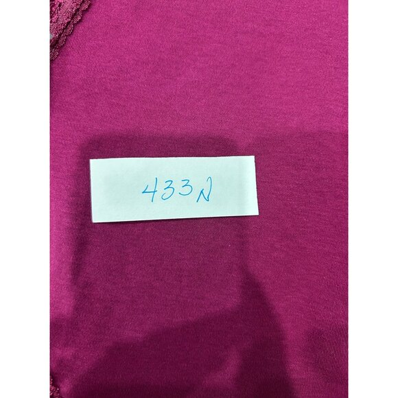 Brandl Tracht XL Magenta Ruffled Cotton Cardigan Shrug Sweater - Picture 7 of 8